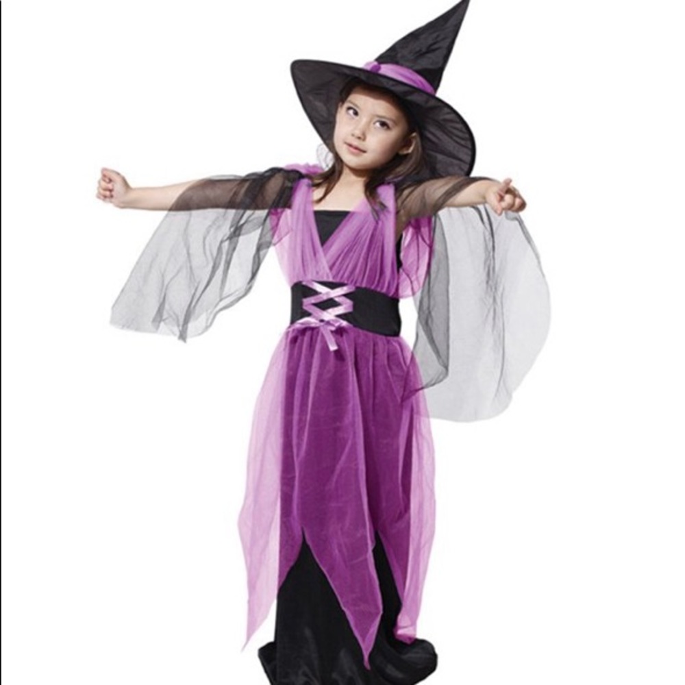 Brand New Lovely Witch Girl Costume